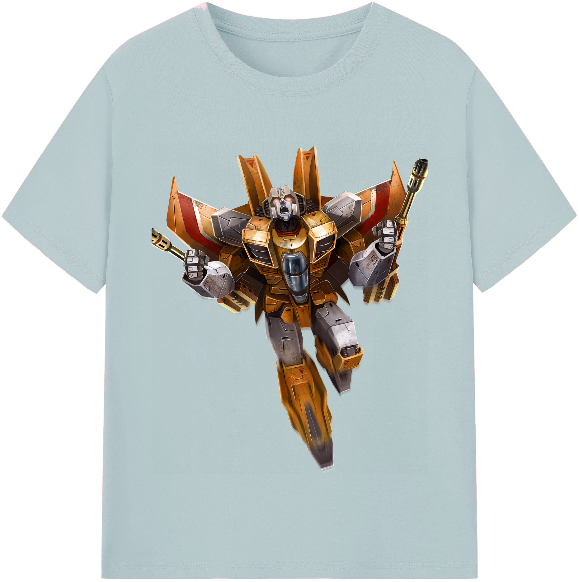 （画像用） Transformers トランスフォーマー 綿100％半袖Tシャツ（フロントプリント）